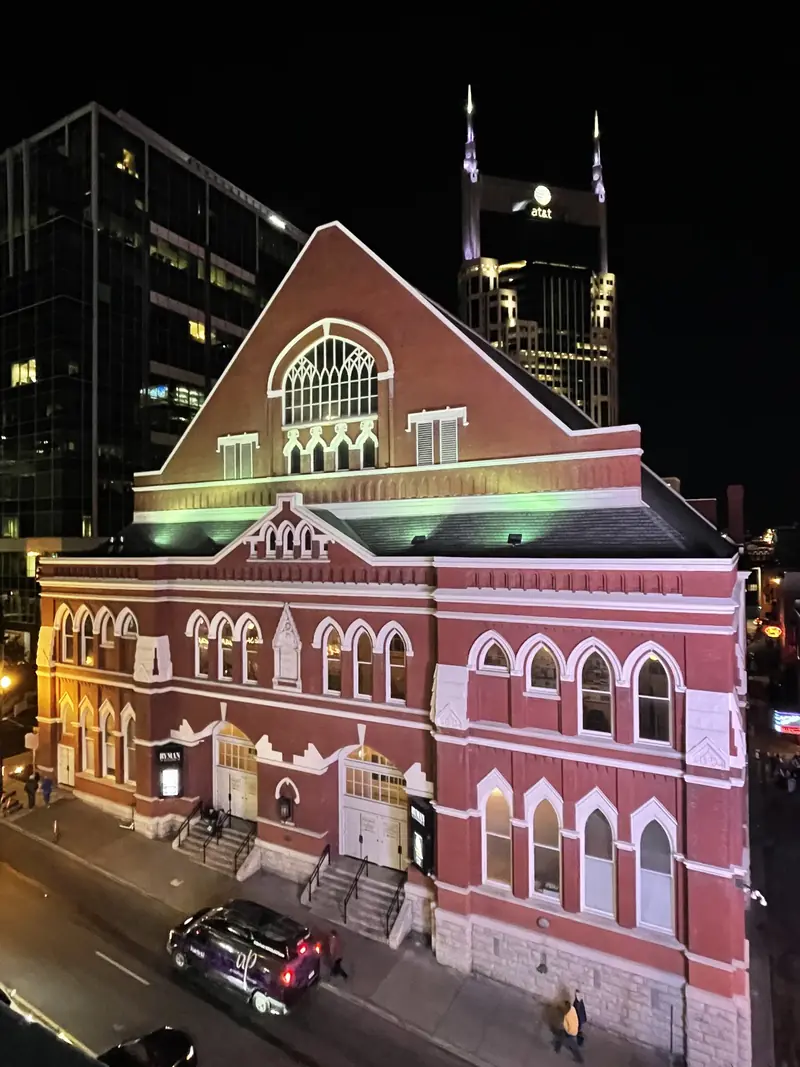 Ryman Auditorium Self-Guided Tour Nashville