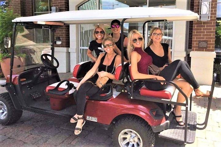 Nashville shopping tour by golf cart through downtown boutiques and 12 South