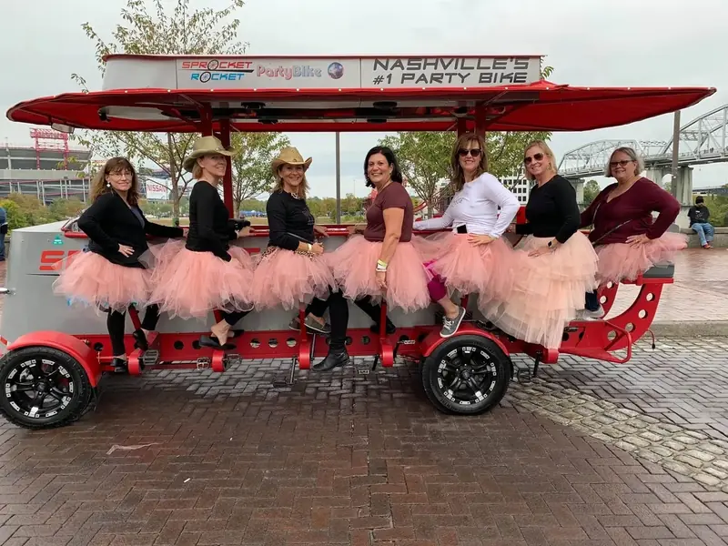 Nashville bachelorette party ideas Nashville party bike