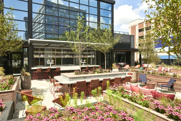 Virgin Hotels Nashville outdoor area