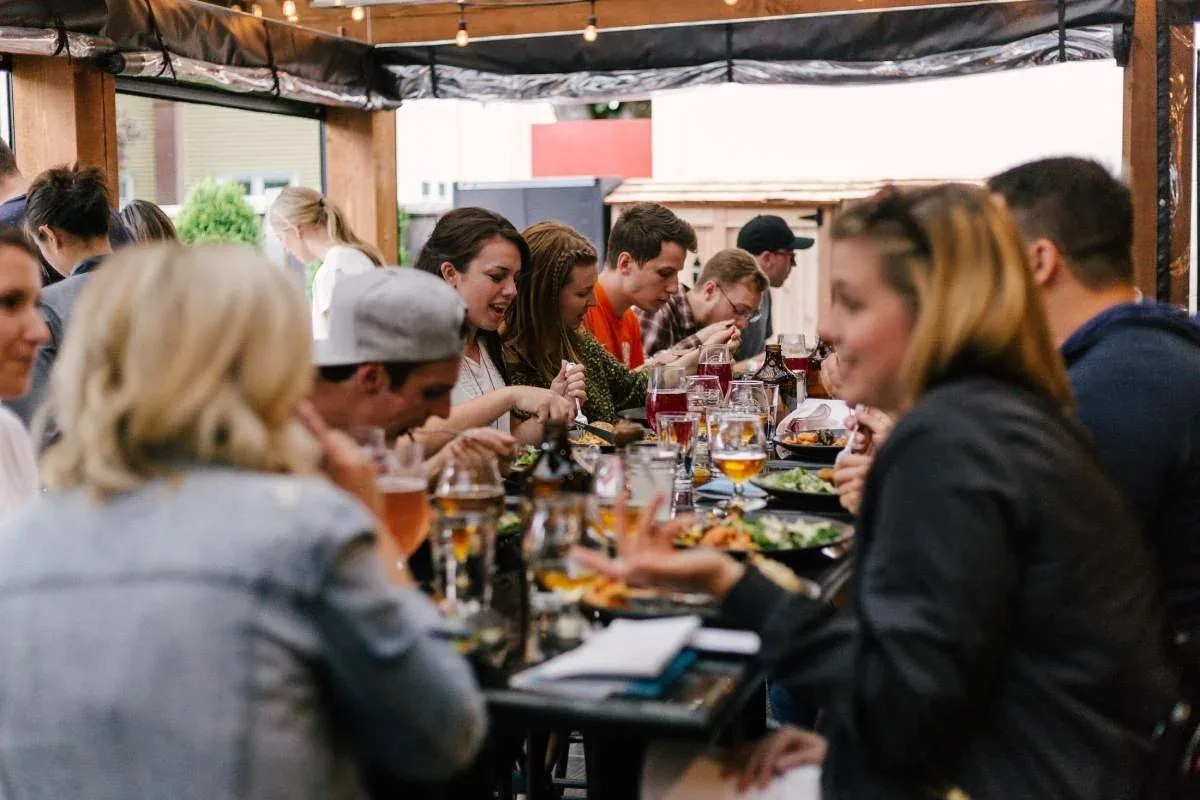 A Little Local Flavor corporate group on a <a href=