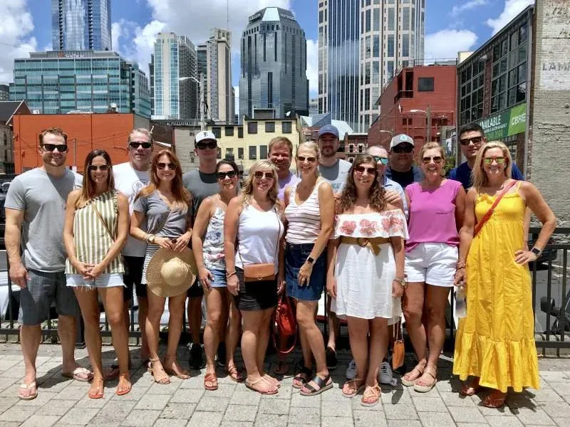 A Little Local Flavor team building food tour group in Nashville