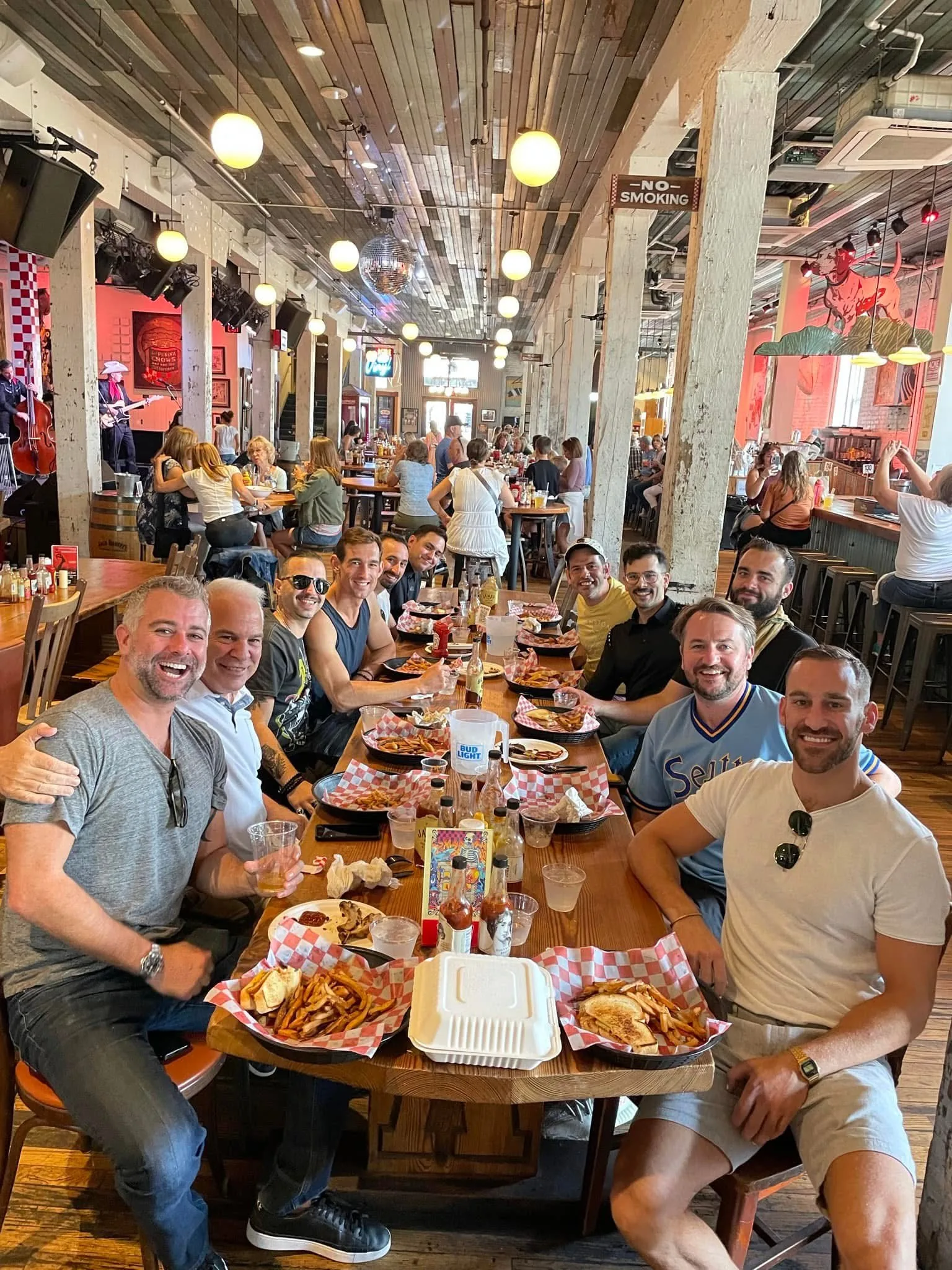 Corporate group on a Nashville food tour