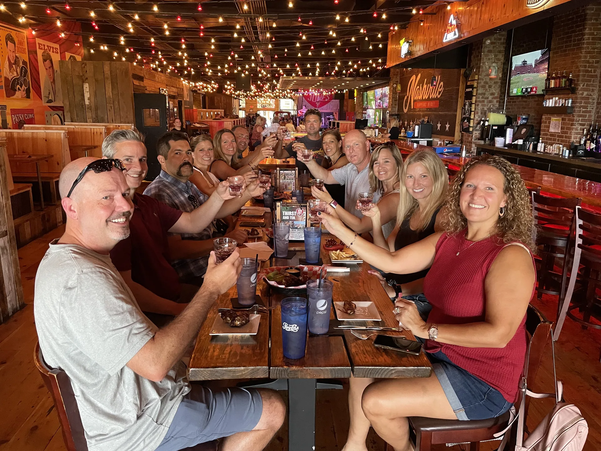 Private group on a Nashville food tour